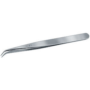 130L - STAINLESS STEEL, ANTIMAGNETIC PRECISION TWEEZERS FOR ELECTRONICS - Prod. SCU